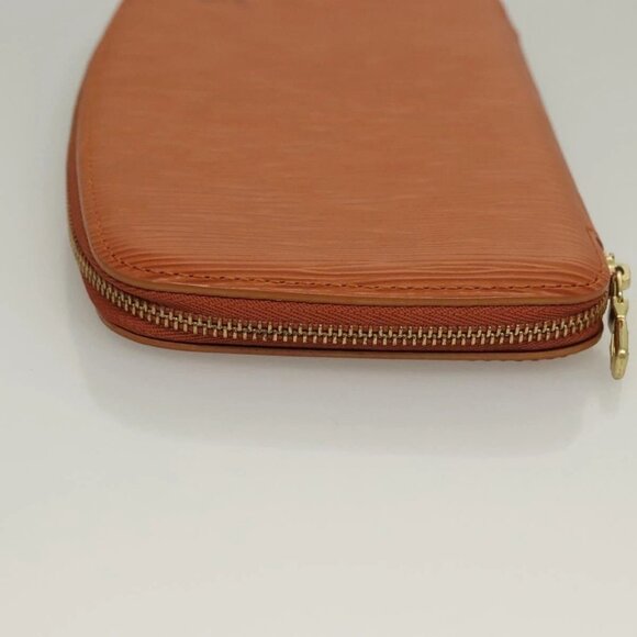 LOUIS VUITTON Epi Agenda geod Wallet Brown LV Auth - Picture 6 of 16